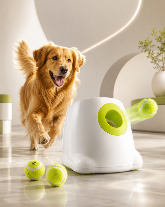 The OmniPaw™ FetchPro Automatic Ball Launcher