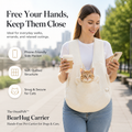 The OmniPaw™ BearHug Carrier — Hands-Free Pet Carrier for Dogs & Cats