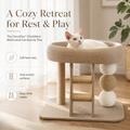 The OmniPaw™ ClimbNest Multi-Level Cat Activity Tree