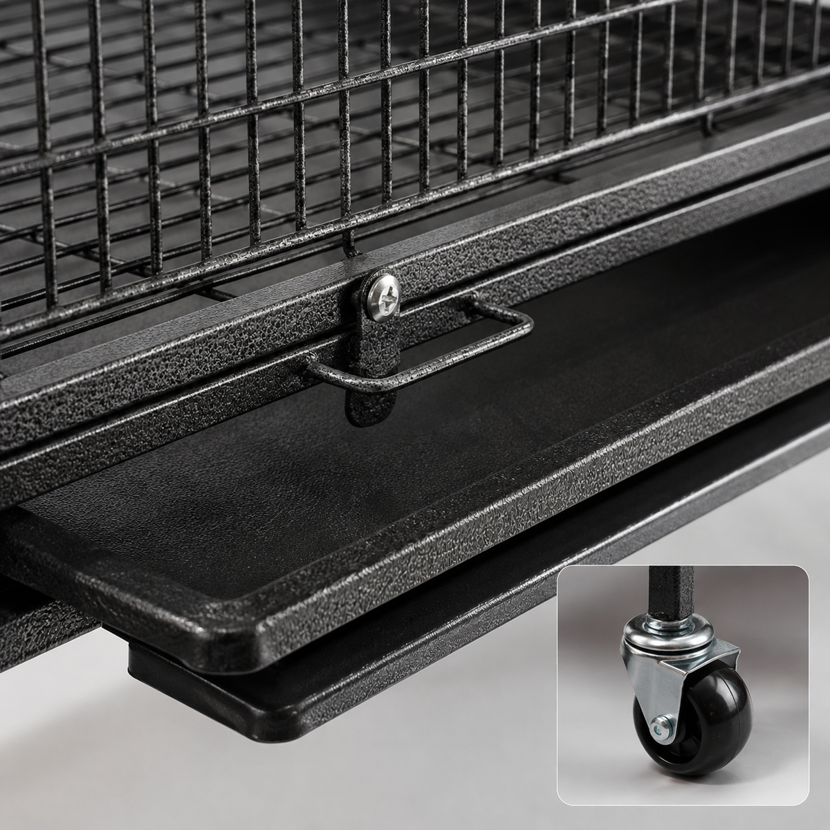 The OmniPaw™ FlightHaven Rolling Bird Cage