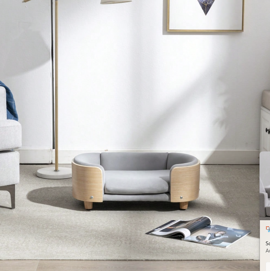 The OmniPaw™ LumaLounger — Scandinavian Elevated Pet Sofa