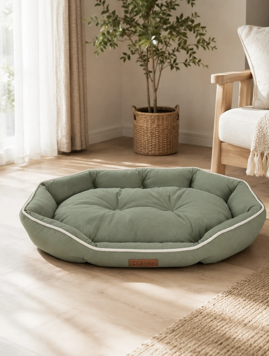 The OmniPaw™ PlushCove — Plush Sofa Bed for Dogs & Cats