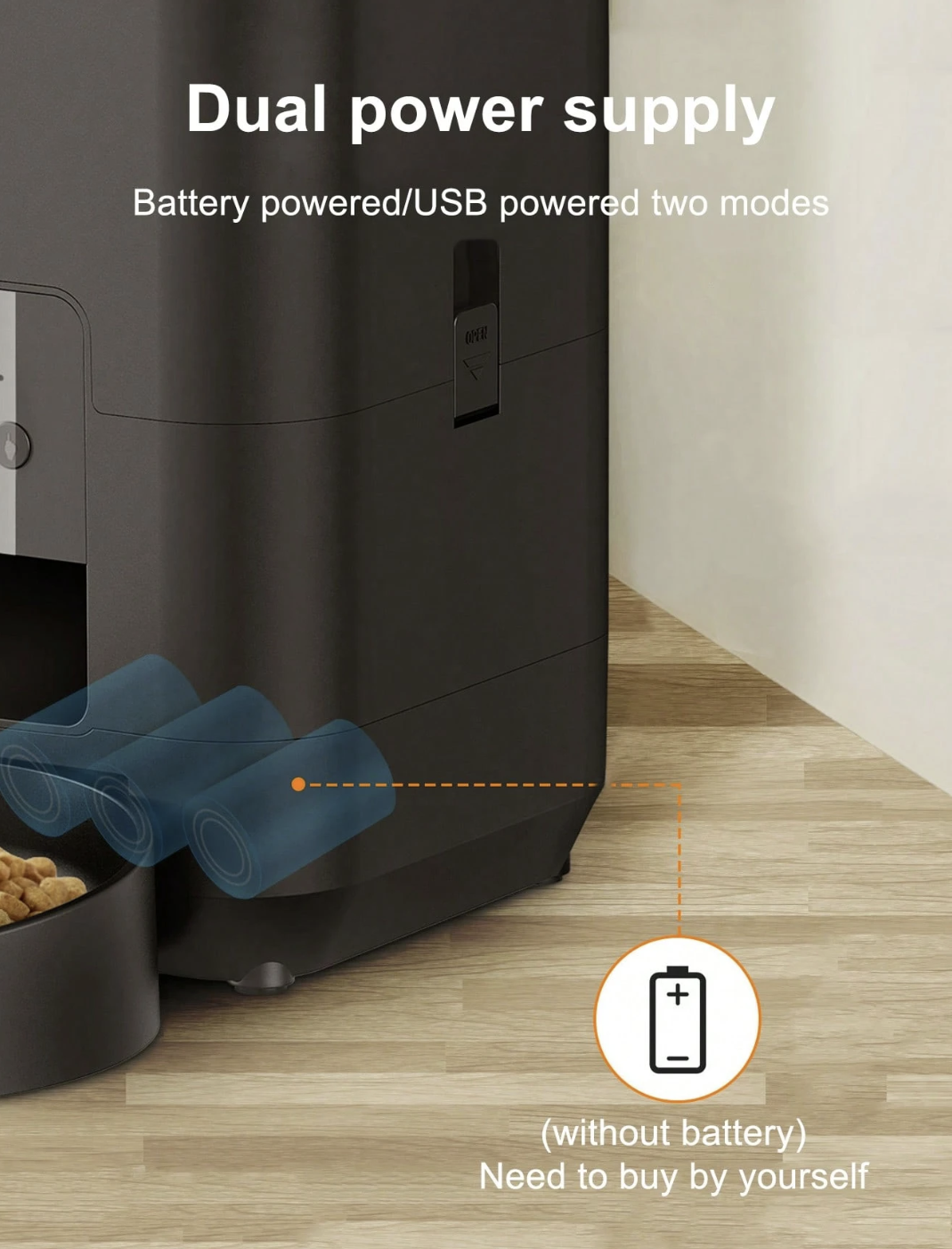 The OmniPaw™ MealSync — 2L Smart Automatic Pet Feeder for Dogs & Cats