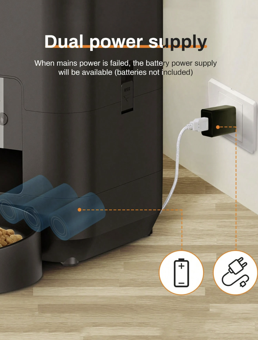 The OmniPaw™ MealSync — 2L Smart Automatic Pet Feeder for Dogs & Cats