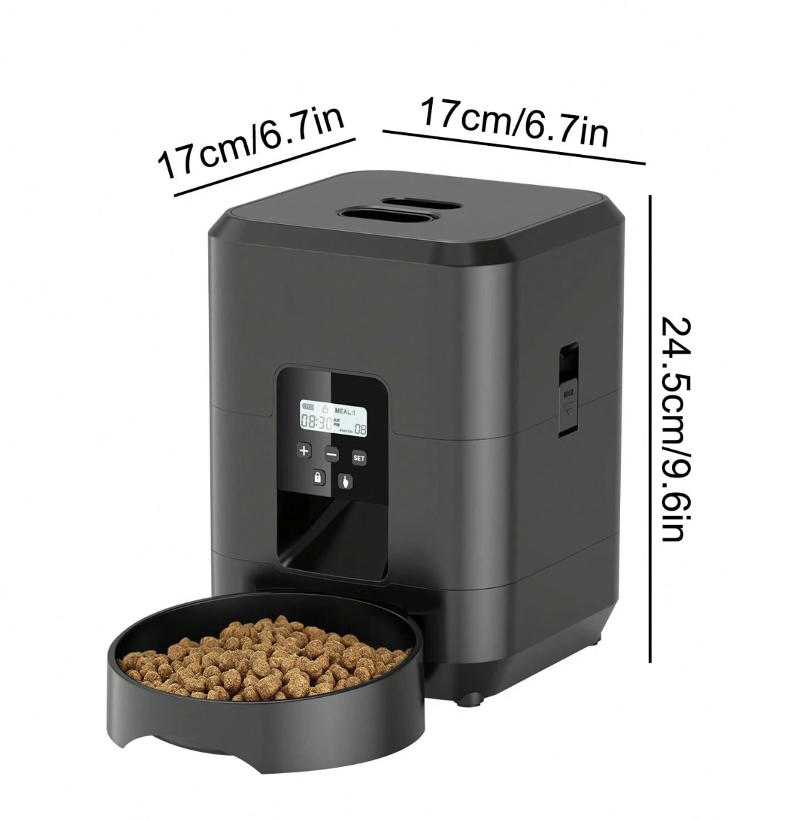 The OmniPaw™ MealSync — 2L Smart Automatic Pet Feeder for Dogs & Cats